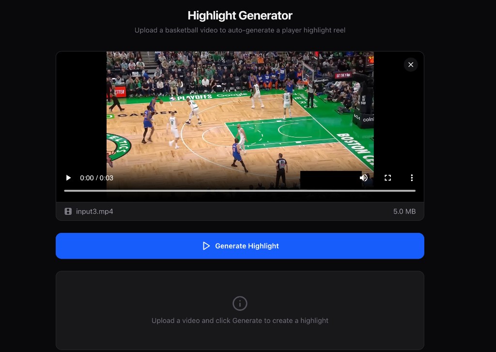 Highlight Generator preview